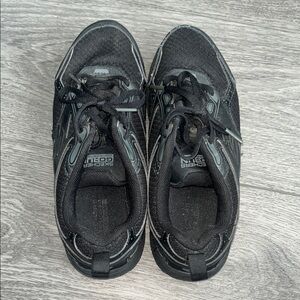 Skechers Black Athletic Shoes